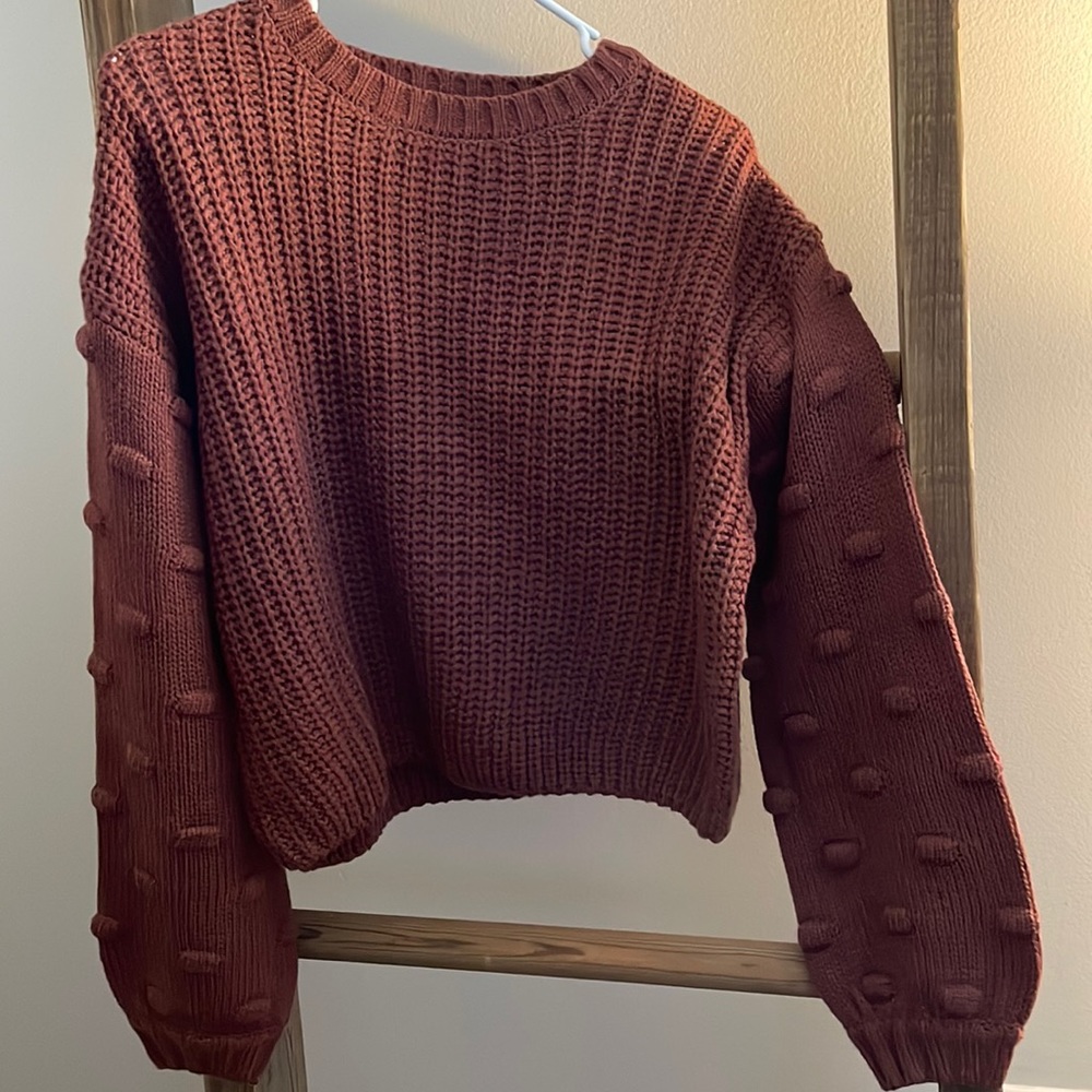Crop sweater